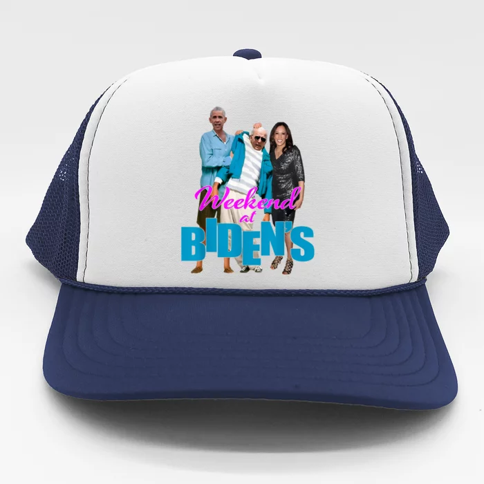 Weekend At Bidens Trucker Hat