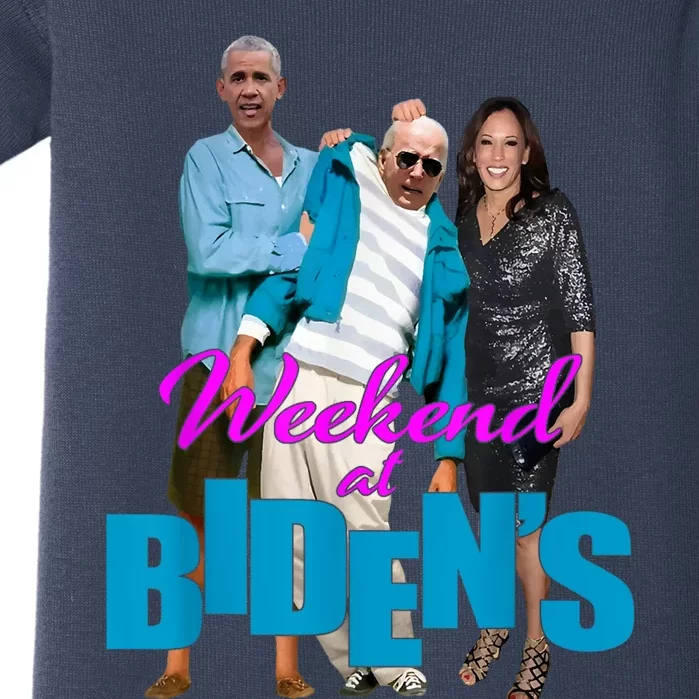 Weekend At Bidens Funny Baby Bodysuit