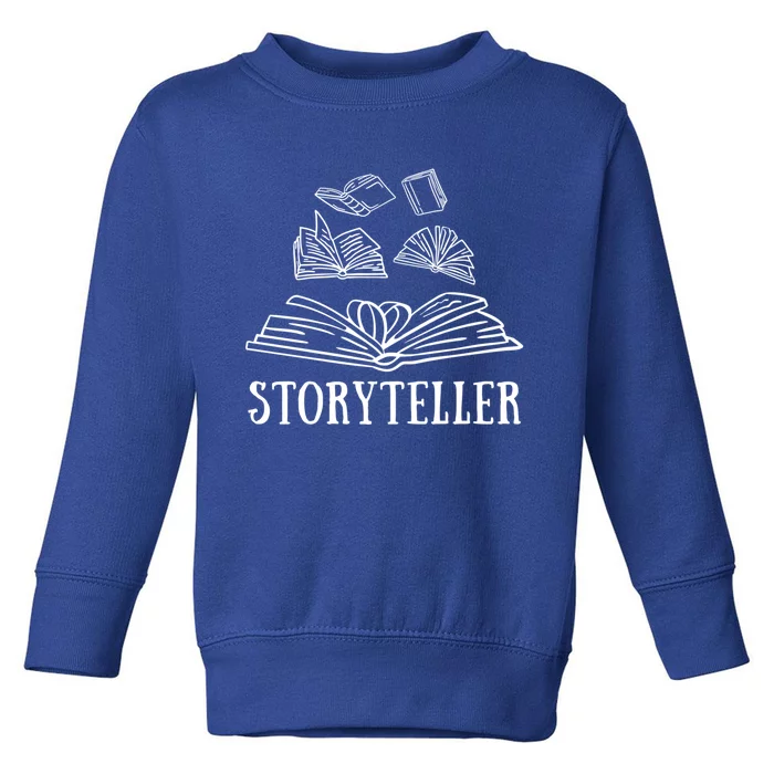 Writer Author Book Literature Publisher Great Gift Storyteller Gift Toddler Sweatshirt