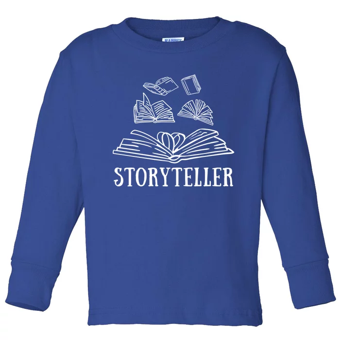 Writer Author Book Literature Publisher Great Gift Storyteller Gift Toddler Long Sleeve Shirt