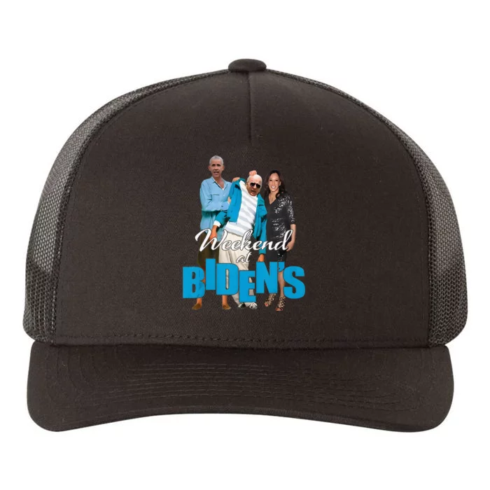 Weekend At BidenS Funny Yupoong Adult 5-Panel Trucker Hat