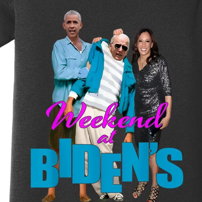 Weekend At BidenS Funny Baby Bodysuit