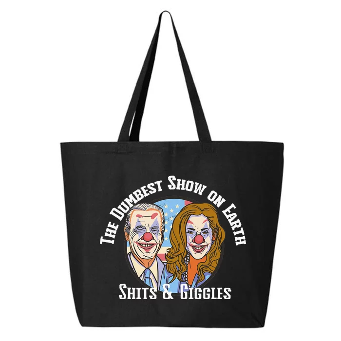 Weekend at Bidens Circus Trump Trump in Trump Time 25L Jumbo Tote