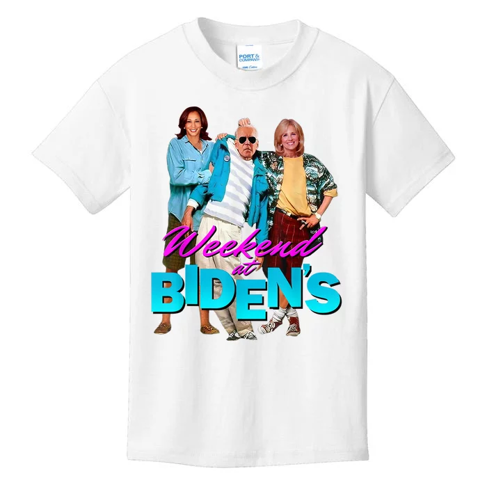 Weekend At Biden's Funny Kids T-Shirt