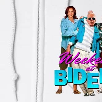 Weekend At Biden's Funny Full Zip Hoodie