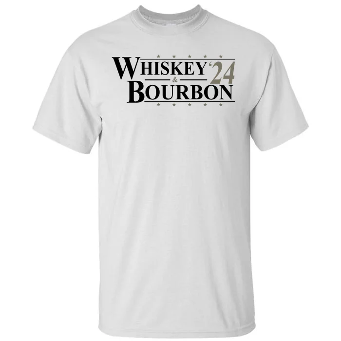 Whiskey And Bourbon 2024 Funny Election Tall T-Shirt