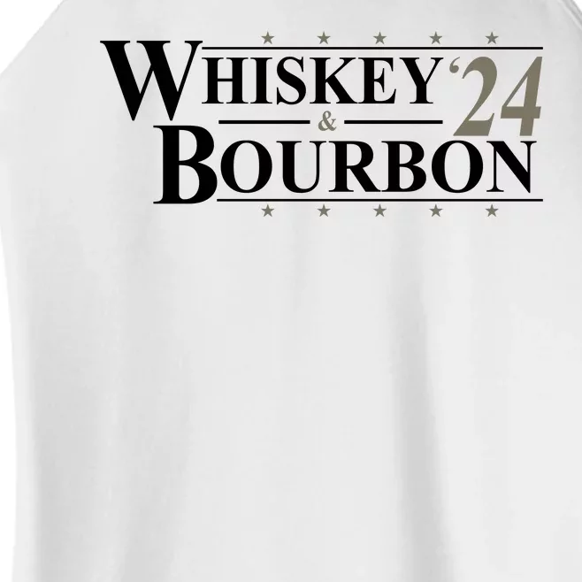 Whiskey And Bourbon 2024 Funny Election Women’s Perfect Tri Rocker Tank