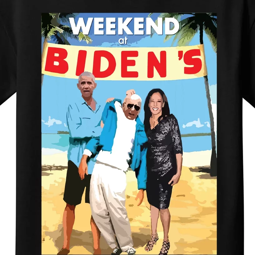 Weekend At Bidens Weekend At Bidens Kids T-Shirt