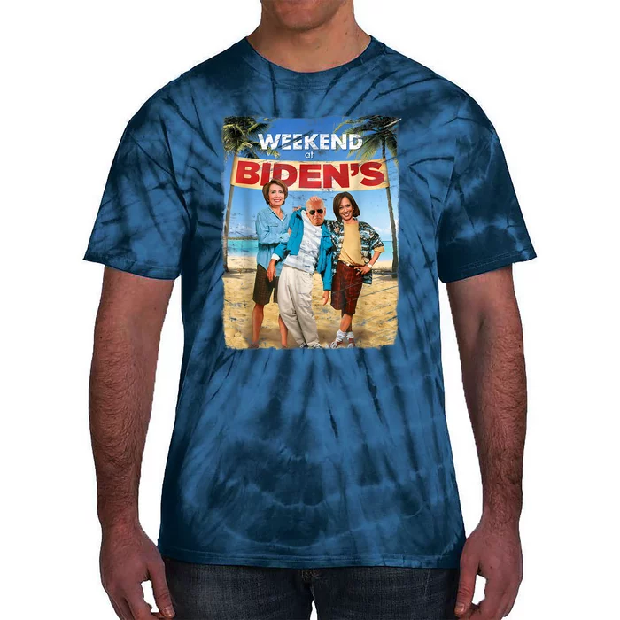 WEEKEND AT BIDEN'S Tie-Dye T-Shirt