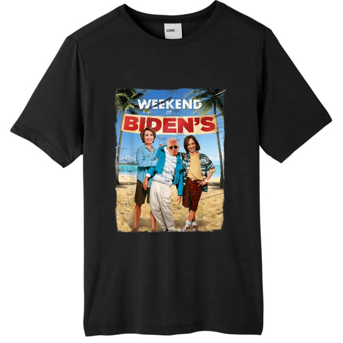 Weekend At Bidens Funny Joe Biden President Democrat ChromaSoft Performance T-Shirt