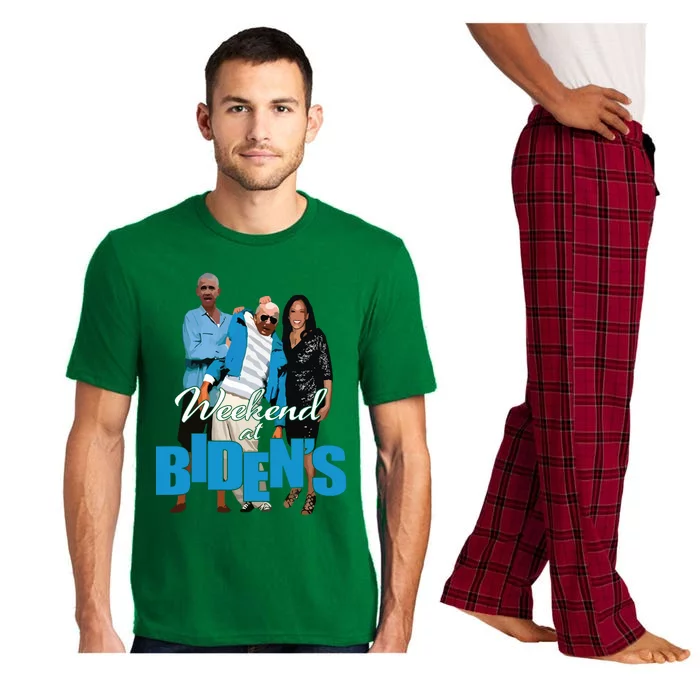 Weekend At Bidens Funny Pajama Set