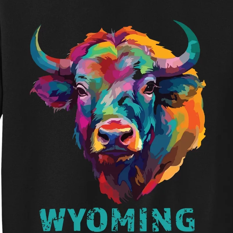 Wyoming American Bison Lover Buffalo For Souvenir Sweatshirt