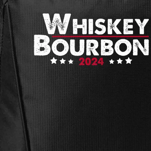 Whiskey And Bourbon 24 Whiskey Lovers Drinker Election 2024 City Backpack