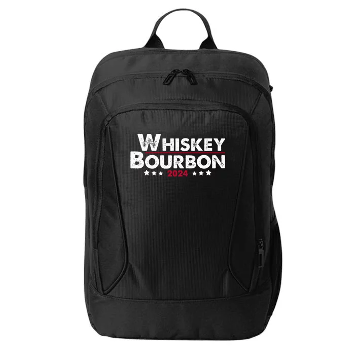 Whiskey And Bourbon 24 Whiskey Lovers Drinker Election 2024 City Backpack