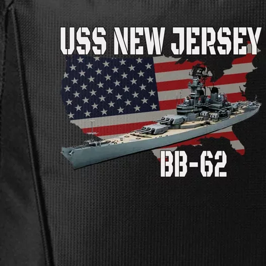 Ww2 American Battleship Uss New Jersey Bbmeaningful Gift62 Warship Veteran Gift City Backpack