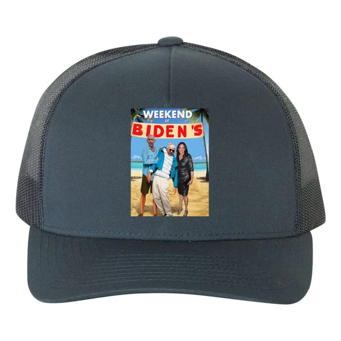 Weekend At BidenS  Weekend At BidenS Yupoong Adult 5-Panel Trucker Hat