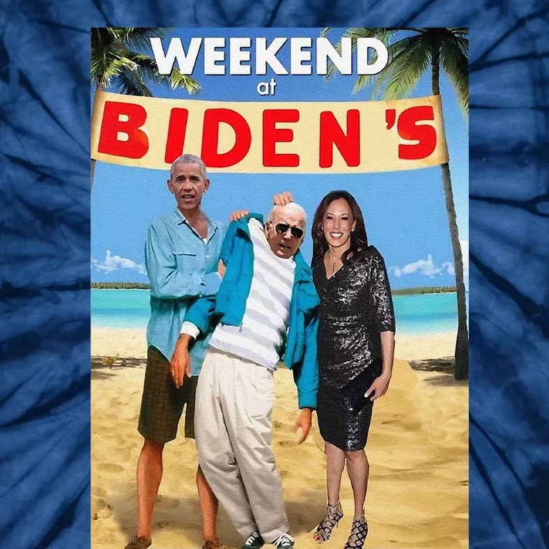 Weekend At BidenS  Weekend At BidenS Tie-Dye T-Shirt