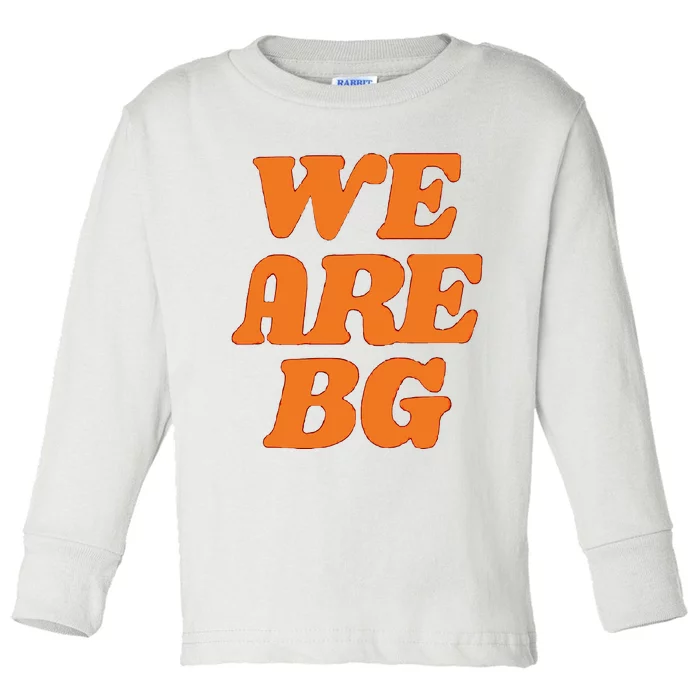 We Are BG Free Brittney Griner Free BG Toddler Long Sleeve Shirt