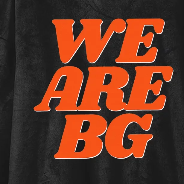 We Are BG Support 's Basketball Hooded Wearable Blanket