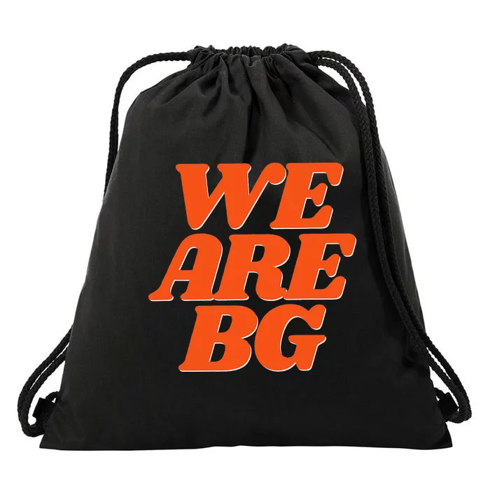 We Are BG Support 's Basketball Drawstring Bag