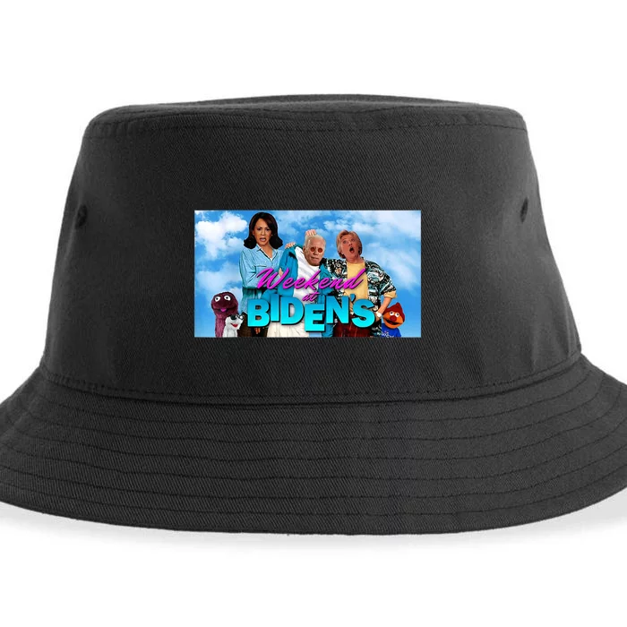 Weekend At BidenS Sustainable Bucket Hat