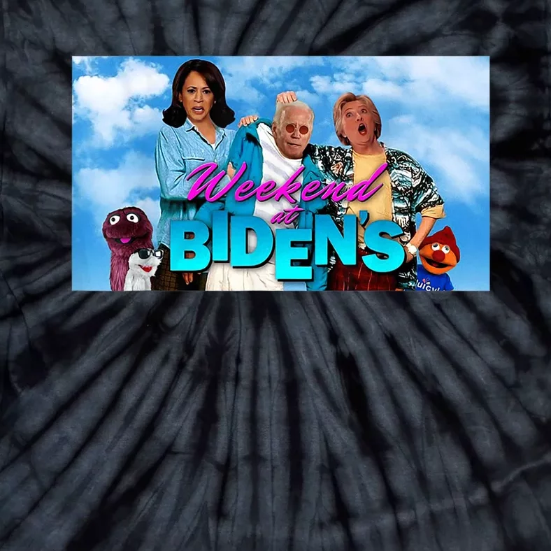 Weekend At BidenS Tie-Dye T-Shirt