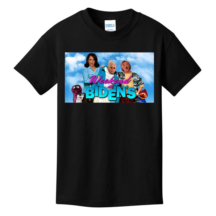 Weekend At BidenS Kids T-Shirt