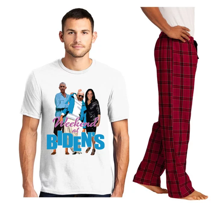 Weekend At Bidens Funny Pajama Set