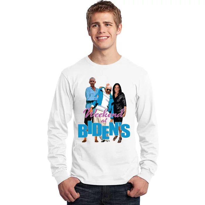 Weekend At Bidens Funny Tall Long Sleeve T-Shirt