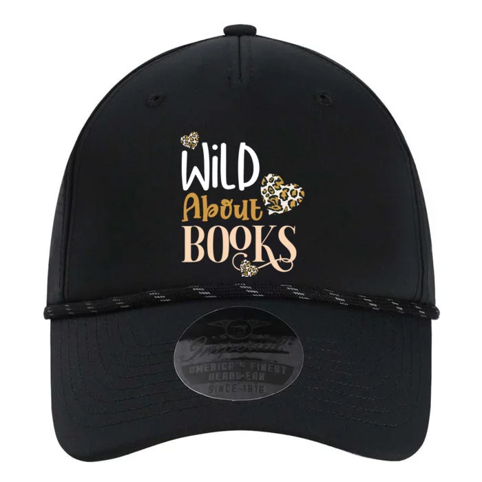 Wild About Books Leopard I Love Reading Book Lover Gift Performance The Dyno Cap