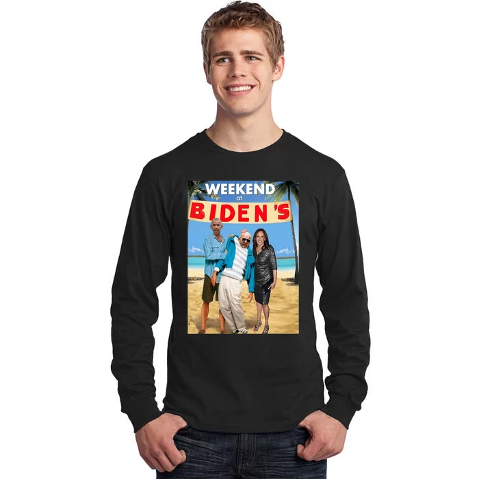 Weekend At Bidens Weekend At Bidens Tall Long Sleeve T-Shirt