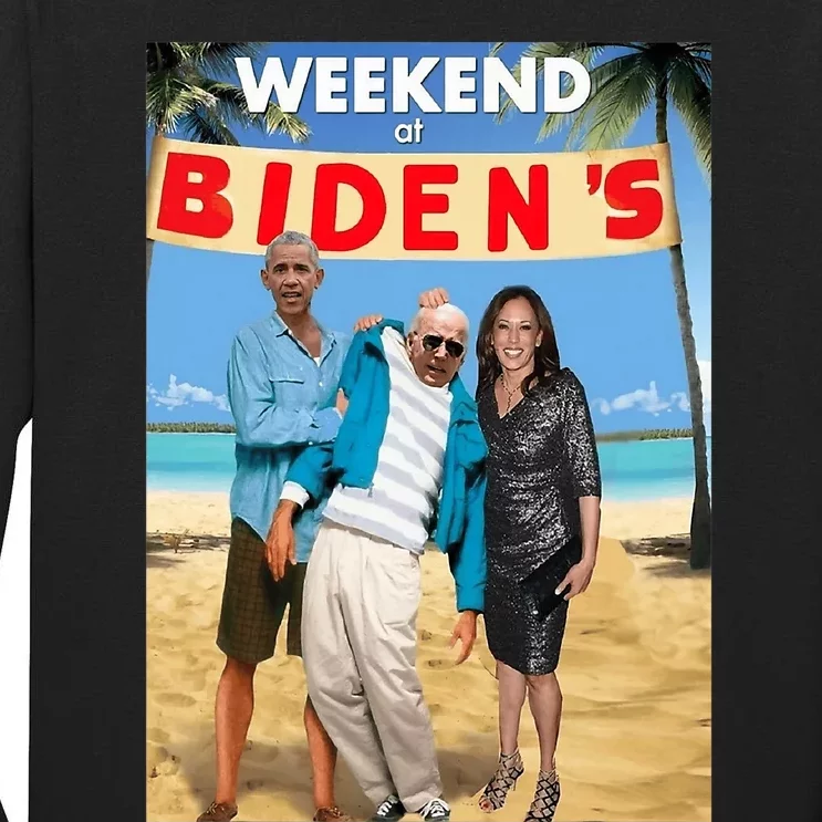 Weekend At Bidens Weekend At Bidens Tall Long Sleeve T-Shirt