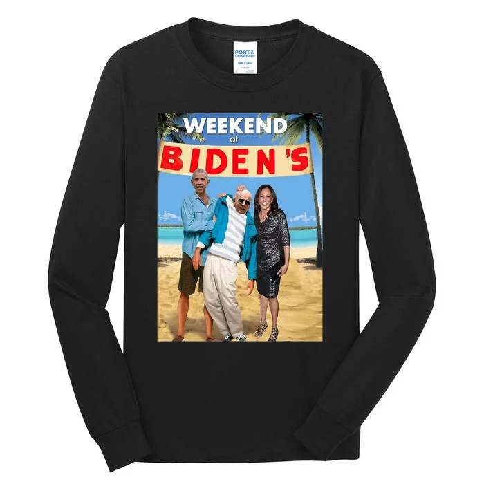 Weekend At Bidens Weekend At Bidens Tall Long Sleeve T-Shirt