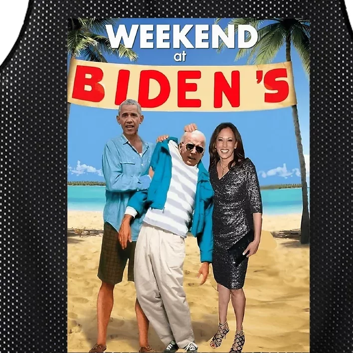 Weekend At Bidens Weekend At Bidens Mesh Reversible Basketball Jersey Tank