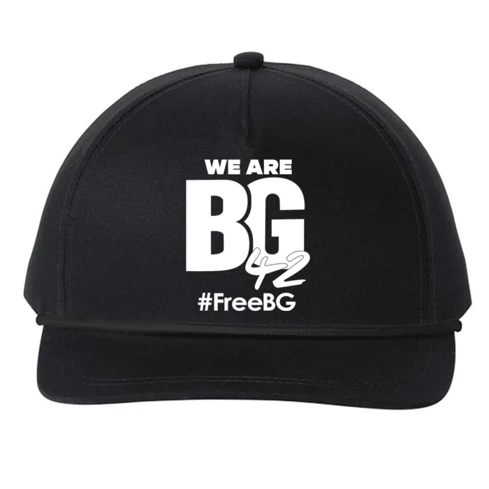 We Are BG 42 Free Brittney Griner Free BG Snapback Five-Panel Rope Hat