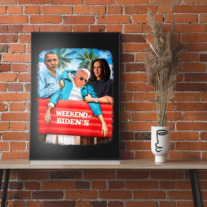 Weekend At Bidens Funny President 2024 Vote Poster