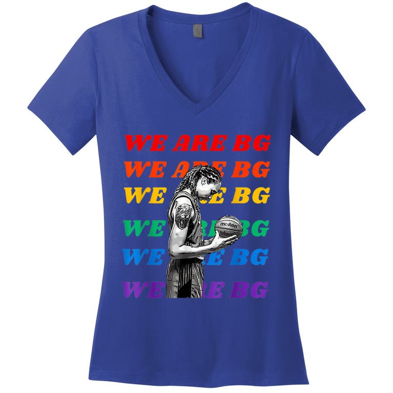 We Are BG 42 Women's V-Neck T-Shirt