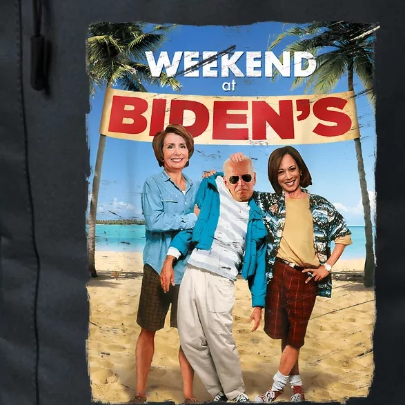 Weekend At Bidens Funny Joe Biden President Democrat Daily Commute Backpack