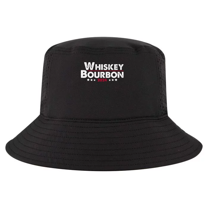 Whiskey And Bourbon 24 Whiskey Lovers Drinker Election 2024 Cool Comfort Performance Bucket Hat