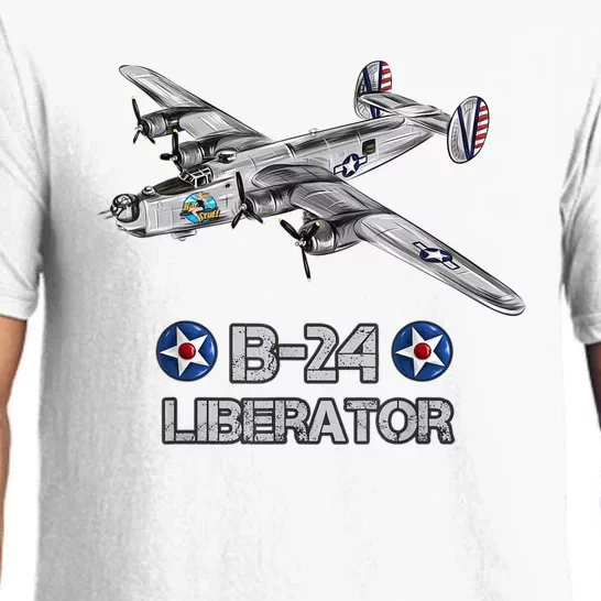 WW2 Aviation B24 Liberator American Heavy Bomber Gift Pajama Set