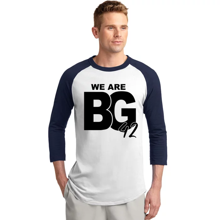 We Are BG 42 Justice For Britt Baseball Sleeve Shirt