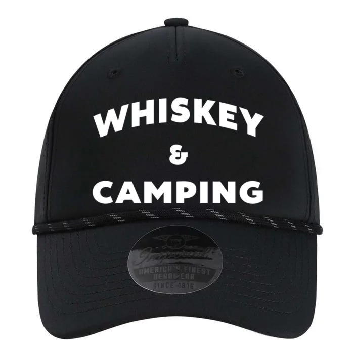 Whiskey And Camping Camping Gift Roadtrip Gift Performance The Dyno Cap