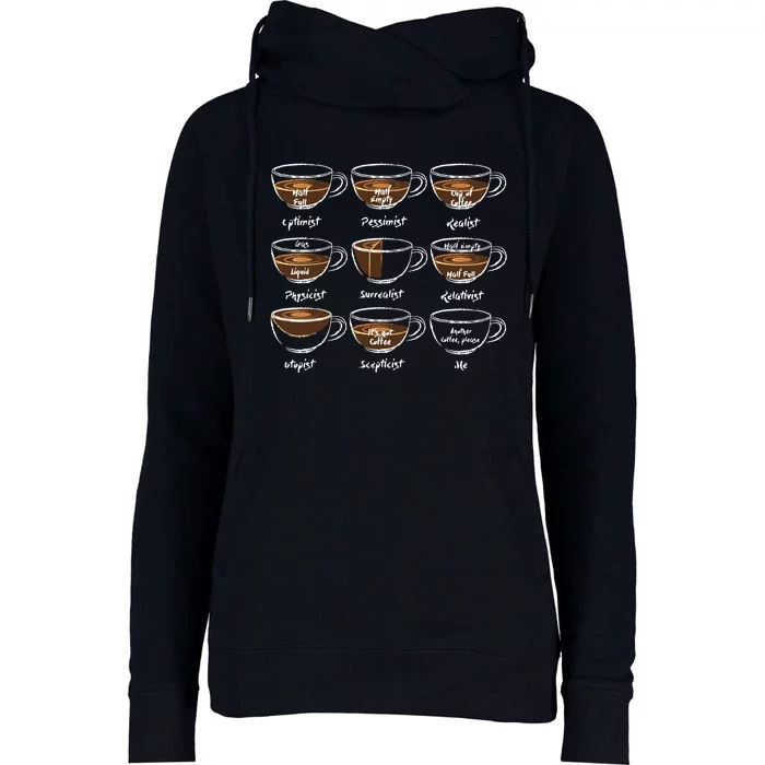 Womens Another Coffee Lover Saying Gift For Her Mom Wine Womens Funnel Neck Pullover Hood