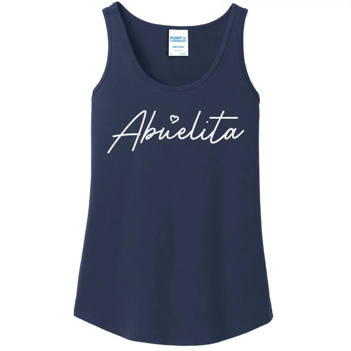 Women's Abuelita Cute Mother's Day Gift In Spanish Grandma Ladies Essential Tank