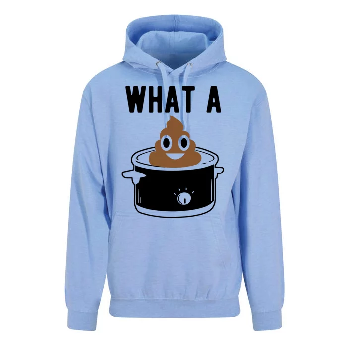 What A Crock Cute Gift Funny Poop In A Crock Pot Meaningful Gift Full Zip  Hoodie