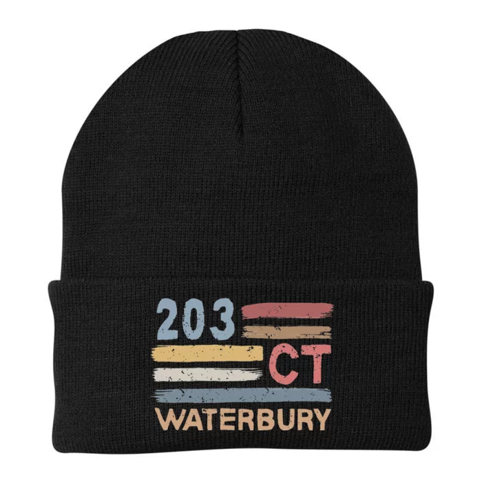 Waterbury Area Code 203 Residents State Connecticut Knit Cap Winter Beanie