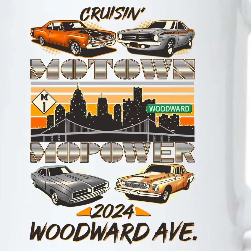 Woodward Ave Cruise Motown Mopower 2024 Black Color Changing Mug