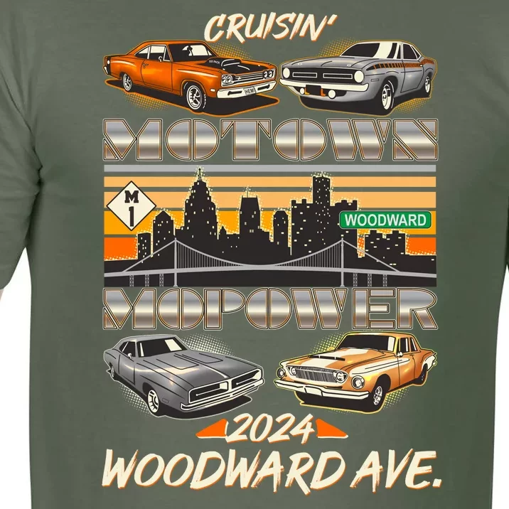 Woodward Ave Cruise Motown Mopower 2024 Comfort Colors T-Shirt