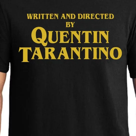 Written And Direct By Quentin Tarantino Pajama Set