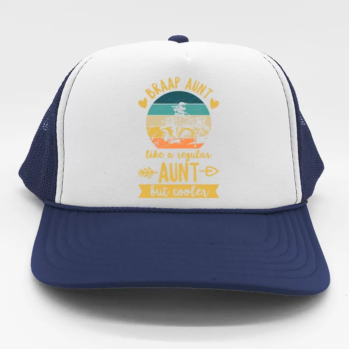 Wo ATV Design For A ATV Aunt Trucker Hat